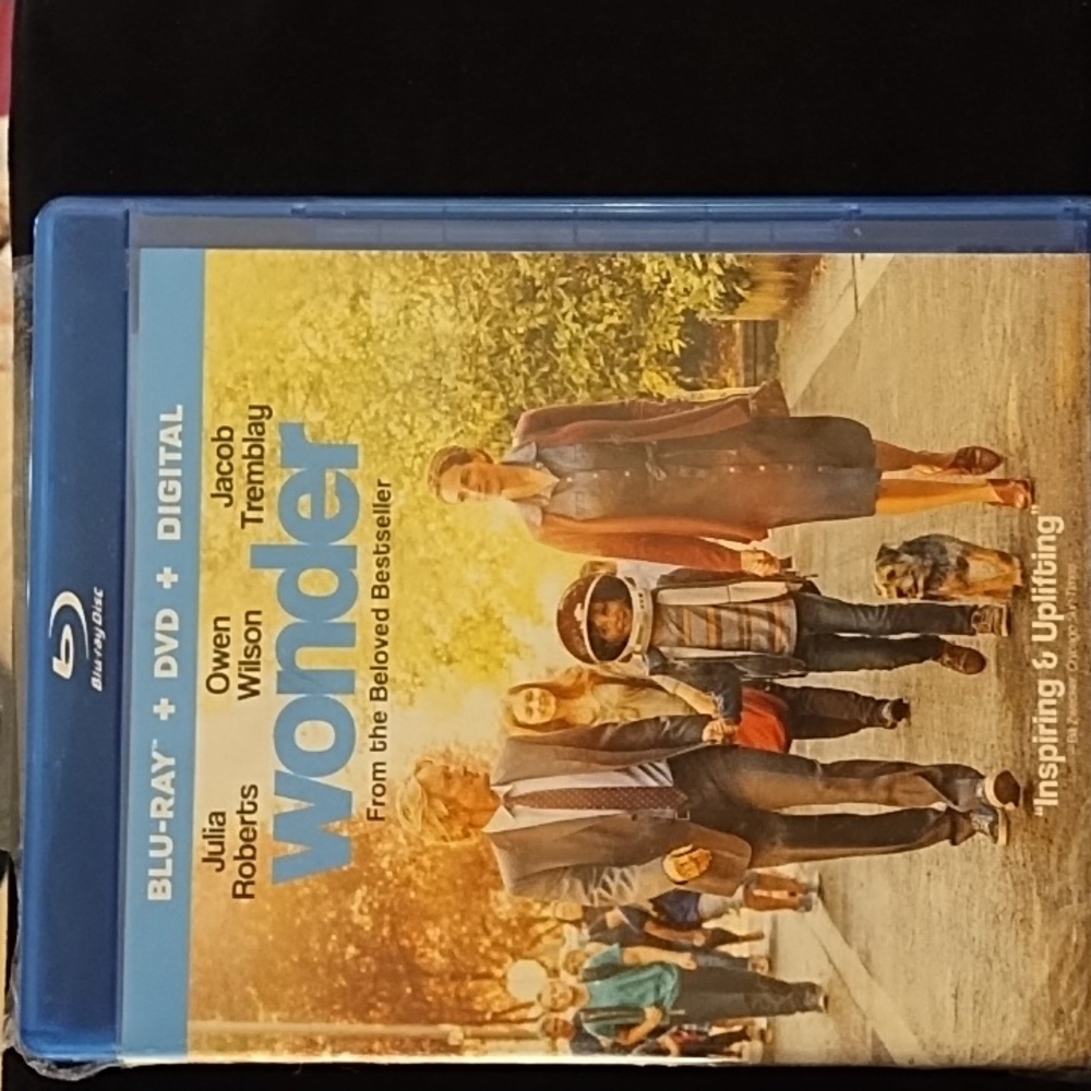 New Blu Ray/Digital/DVD 2 discs WONDER